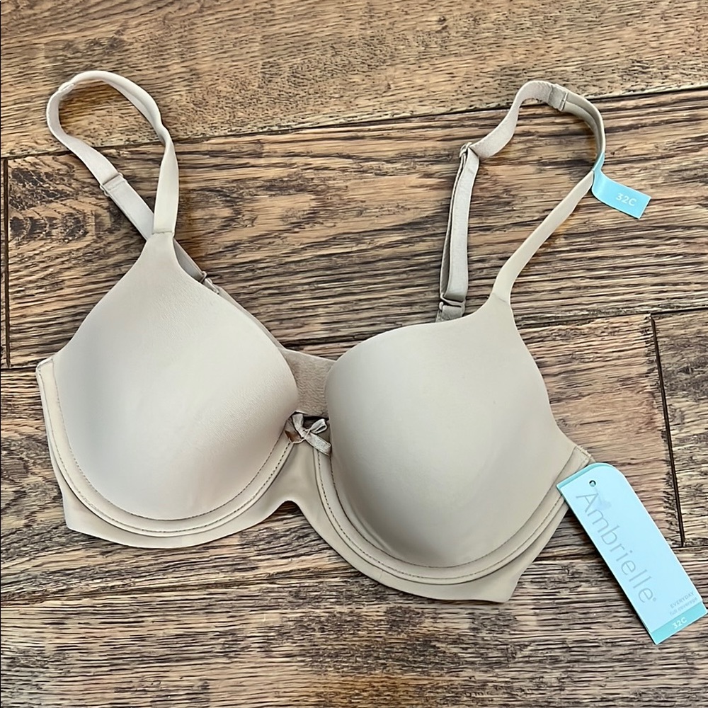Ambrielle Women's Tan Bra